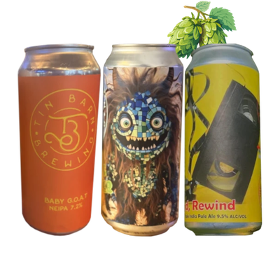 Tin Barn Brewing IPA Triplet 2