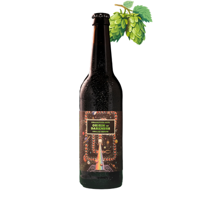 Collective Arts - Origin of Darkness Imperial Stout with Maple Syrup, Pistachio, Vanilla Collective Arts - Origin of Darkness Imperial Stout with Maple Syrup, Pistachio, Vanilla