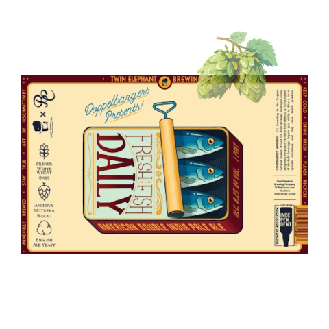 Twin Elephant Brewing Company - Doppelbänger: Fresh Fish Daily