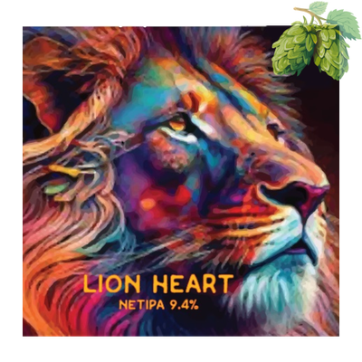 Tin Barn Brewing - Lion Heart Tin Barn Brewing - Lion Heart