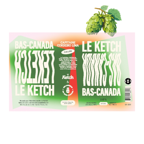 Le Ketch - Capitaine Cordeiro Lima - Le Ketch X Brasserie Du Bas-Canada