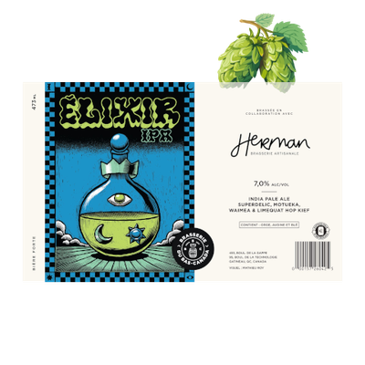 Brasserie du Bas-Canada - Élixir-IPA Brasserie du Bas-Canada - Élixir-IPA