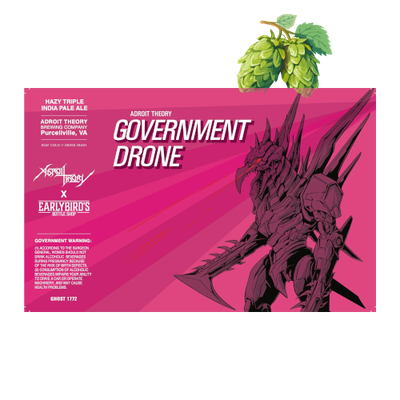 Adroit Theory - Government Drone 3.0 (Ghost 1772) Adroit Theory - Government Drone 3.0 (Ghost 1772)