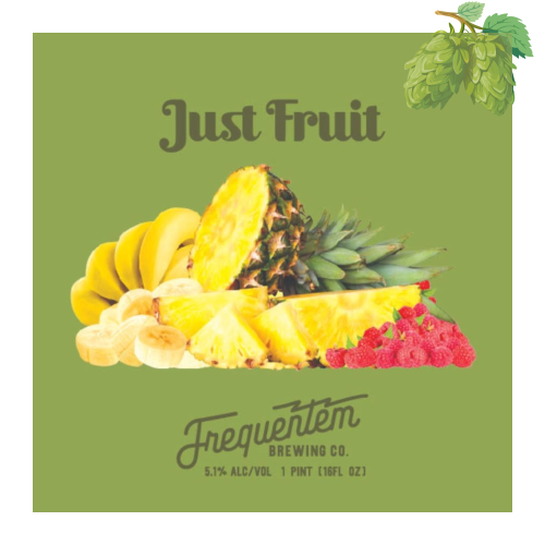 Frequentem - Just Fruit (Raspberry, Pineapple, Banana) Frequentem - Just Fruit (Raspberry, Pineapple, Banana)