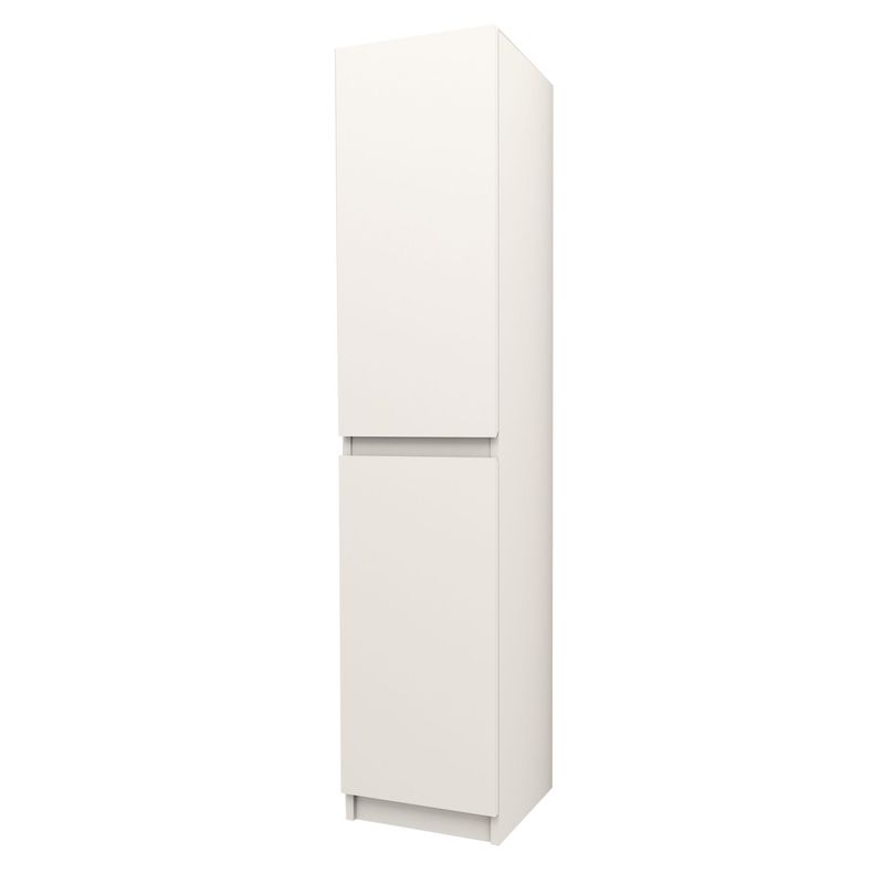 ARMOIRE À COLONNES JUPITER (160 CM) - BLANC MAT