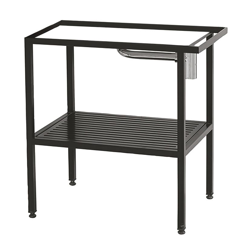 CREAVIT ARYA SOMMIER BASE (85 CM) - MÉTAL NOIR