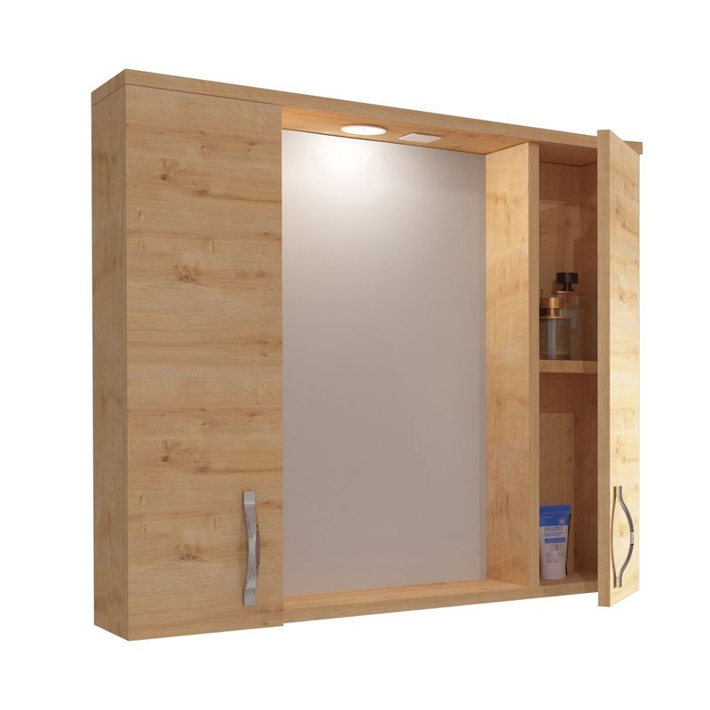 MIROIR ALECO AVEC ARMOIRE (85 CM) - SAFIR