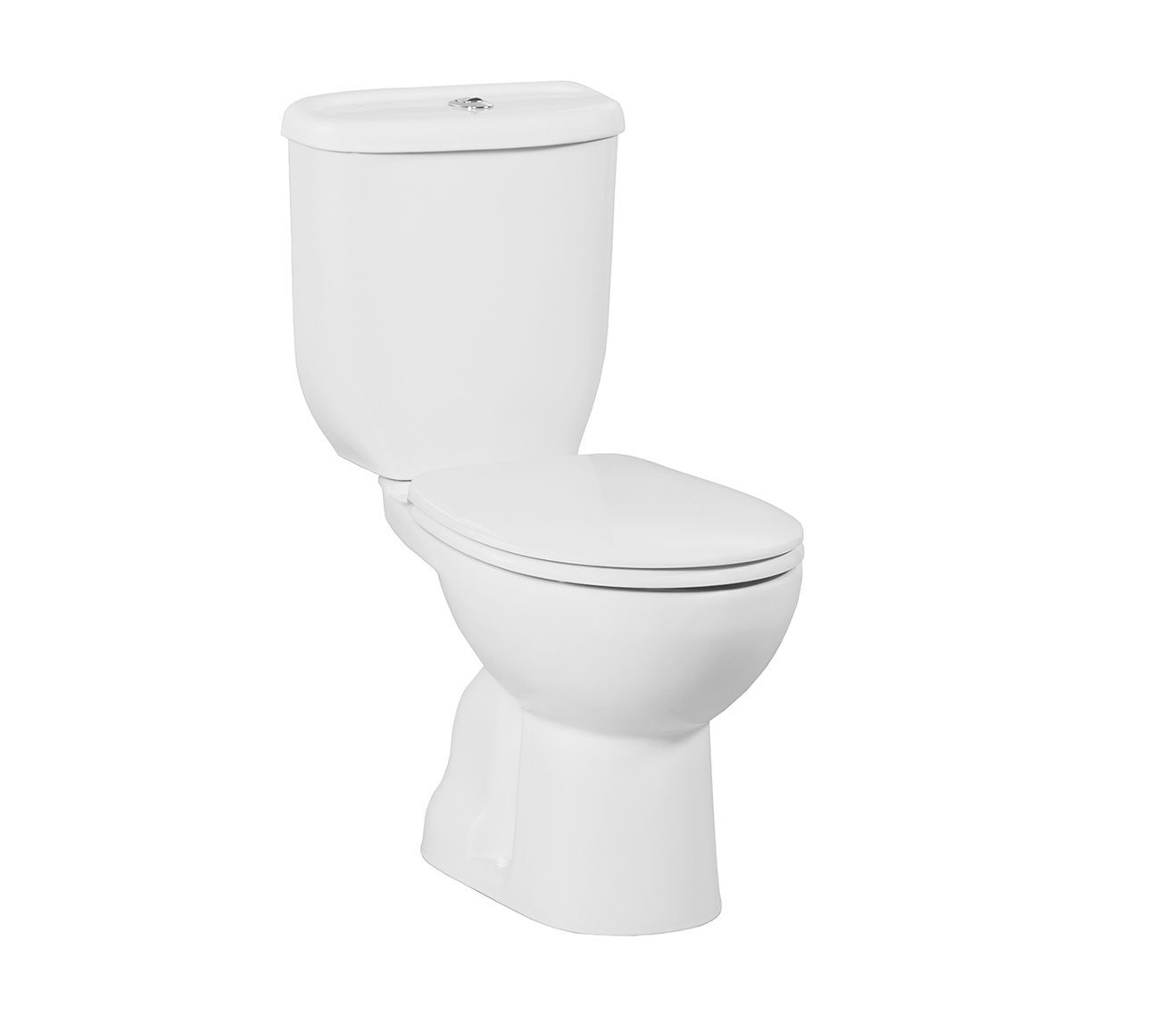 POT DE FOND DE TOILETTE DEBOUT SEDEF BLANC, AVEC PULVÉRISATEUR (BIDET), ESCALIER EN S