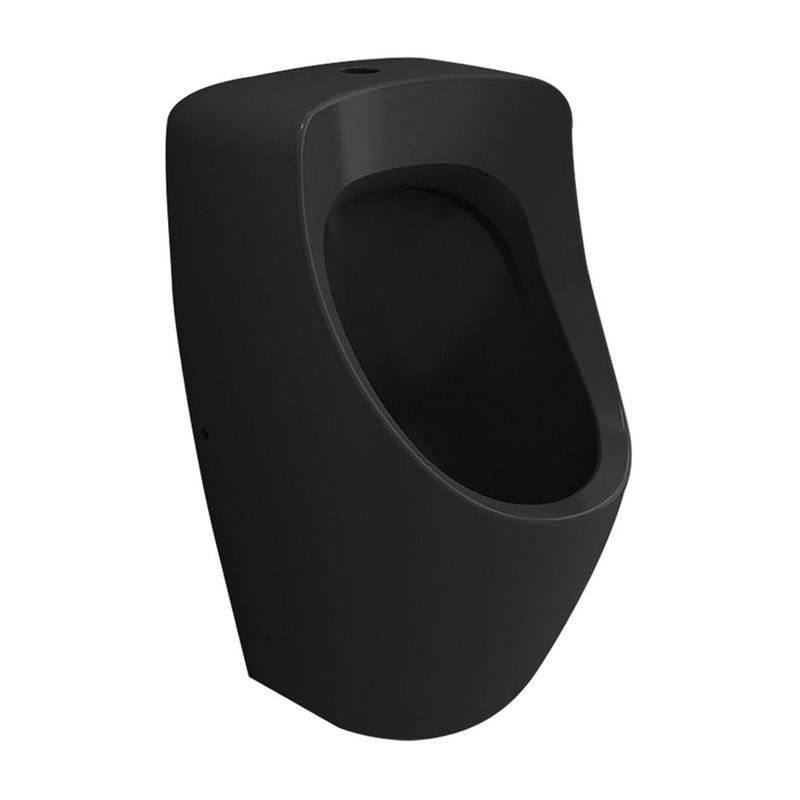 URINOIR BOCCHI AVEC ANTHRACITE MAT À CONNEXION SUPÉRIEURE
