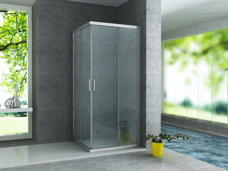 ALONI CABINE DE DOUCHE (80X80X195CM) - CHROME