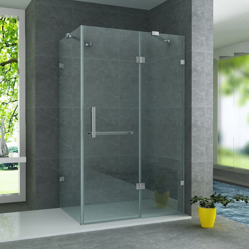 ALONI CABINE DE DOUCHE PORTE TOURNANTE 8MM (90X120X195CM)