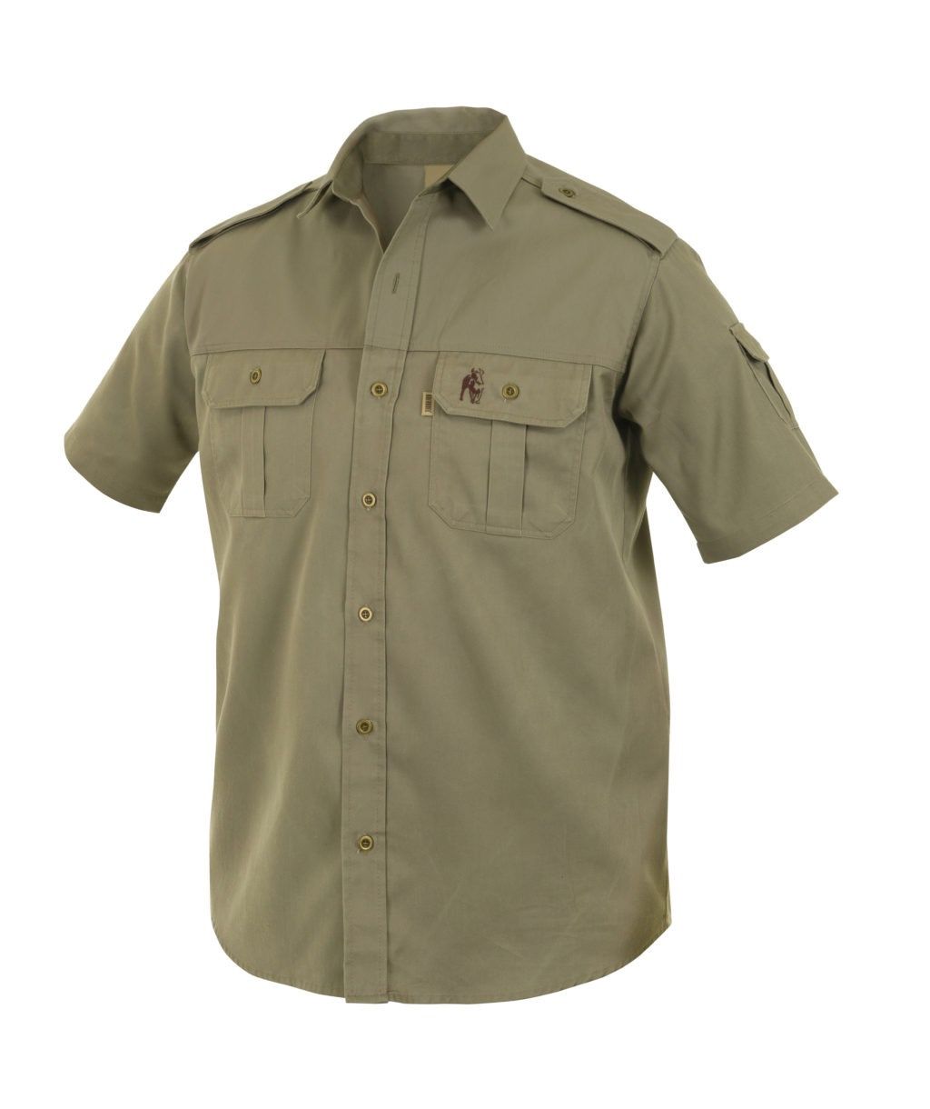 Men&#39;s Kalahari Shirt S/S Olive