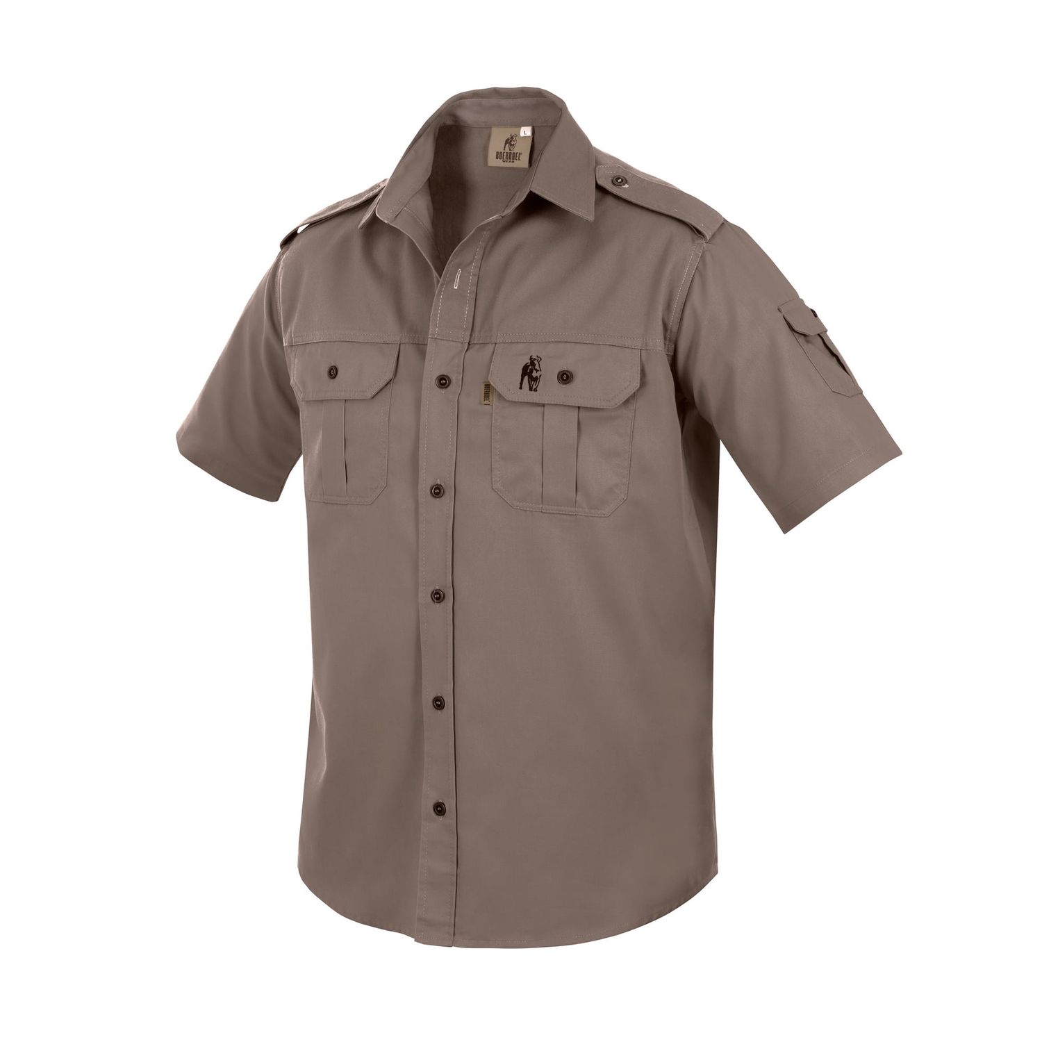 Men&#39;s Kalahari Shirt S/S Bark