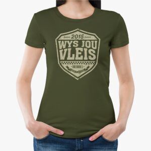 Ladies T-Shirt Printed Olive - Wys
