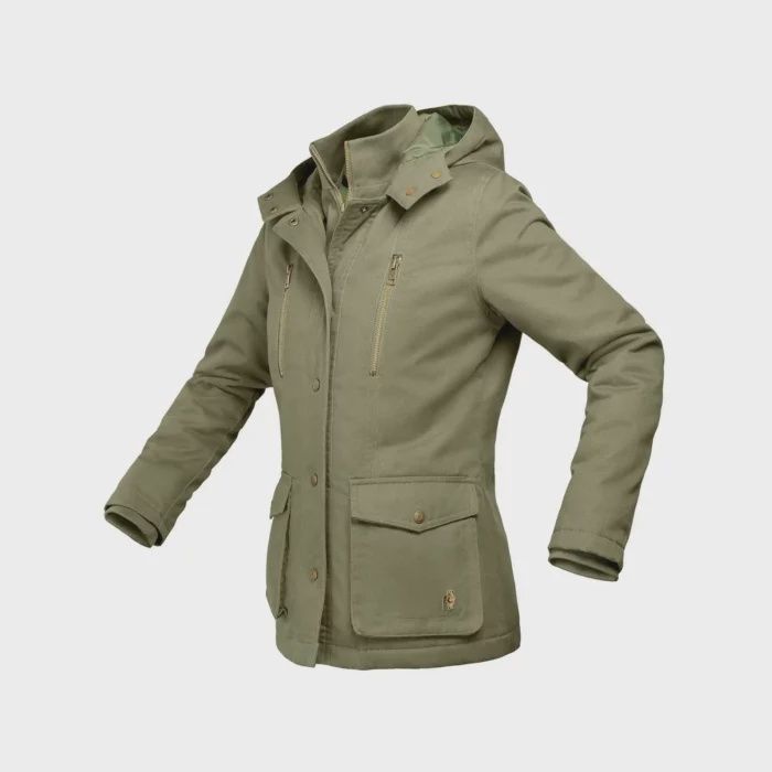 Ladies Kalahari Parka Jacket Olive