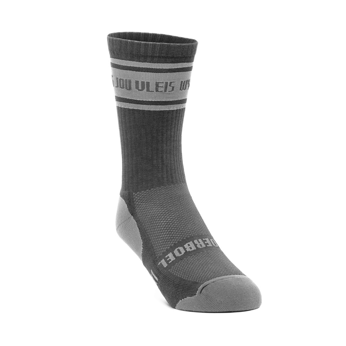 Men&#39;s Long Outdoor Sock Charcoal &amp; Grey &quot;Wys&quot;