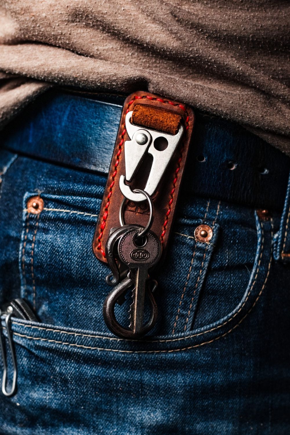 Key Holster with Steel Clip