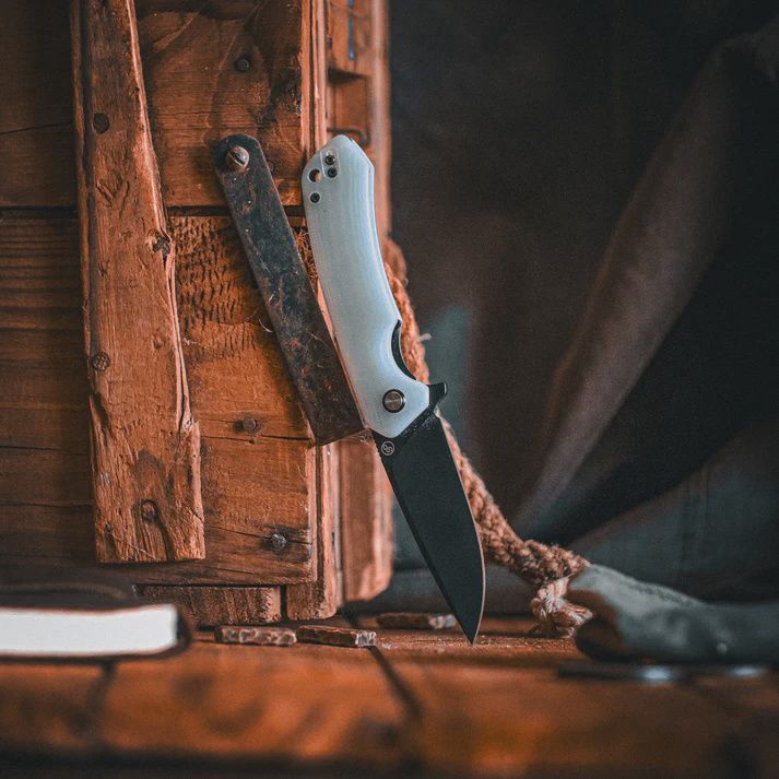 Pickled Steel Ghost - Jade G10