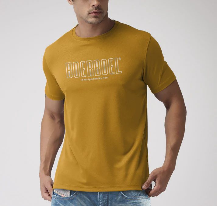 Mens Boerboel T-shirt - Mustard