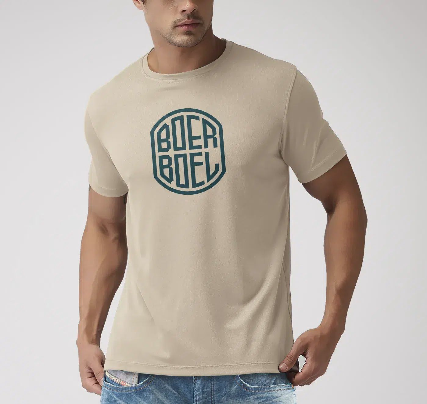 Mens T-shirt printed Stone - Boerboel