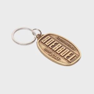 Solid Brass Key Ring
