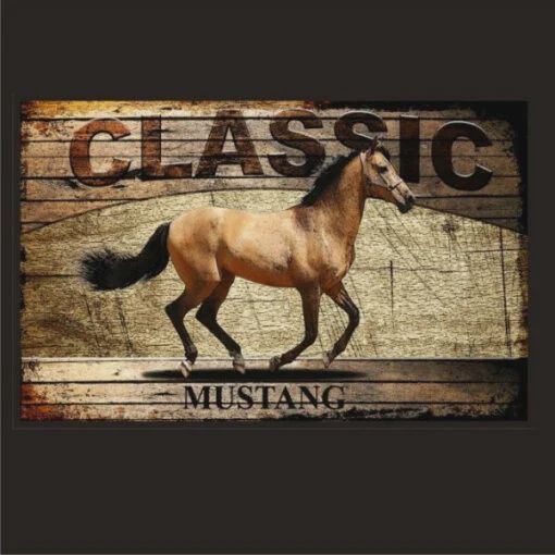 Metal Sign - Stallion