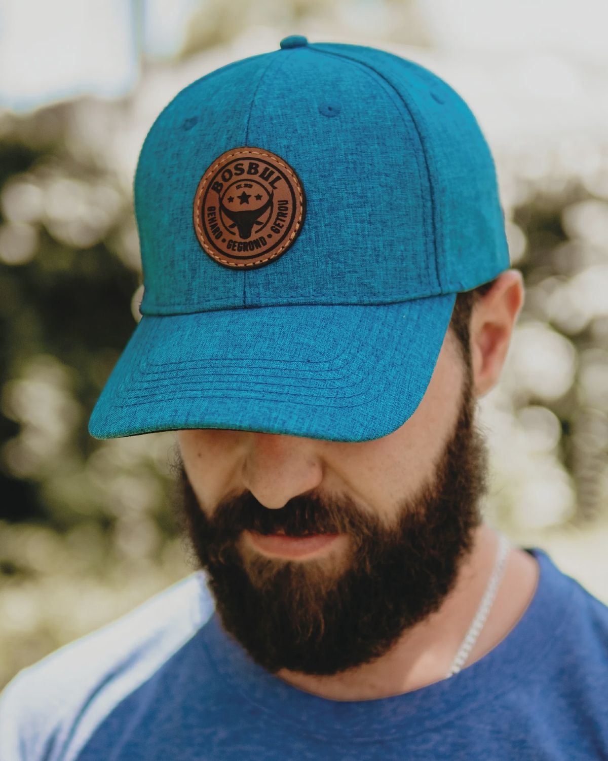 Spring Time 2024 Denim Blue Cap with Patch