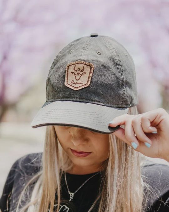 Olive Oilskin Bosbok Cap