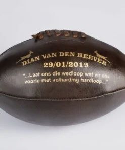 Genuine Leather Rugbyball
