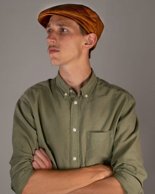 Leather Cap