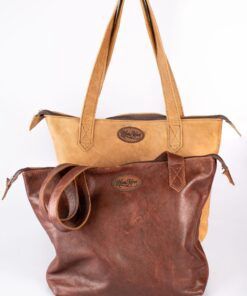 Leather Shopper handbag