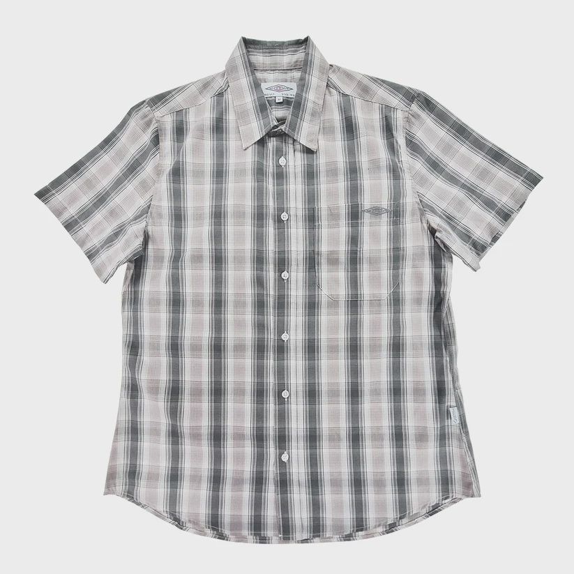 Teesav Check Shirt S/S - Brown