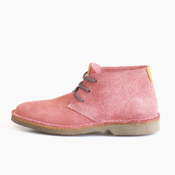 Jim Green Ashley Ladies Suede Vellie - Pink