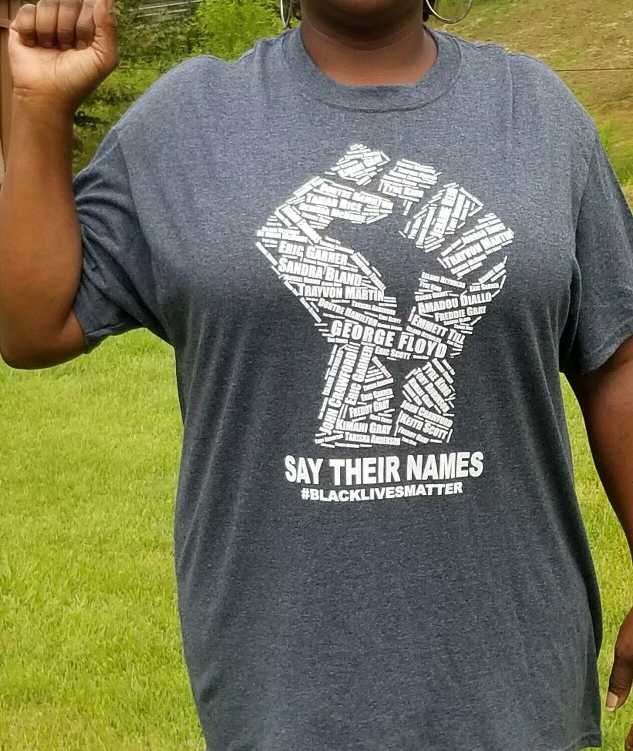 Fist Say Their Name T-Shirt Fist Say Their Name T-Shirt