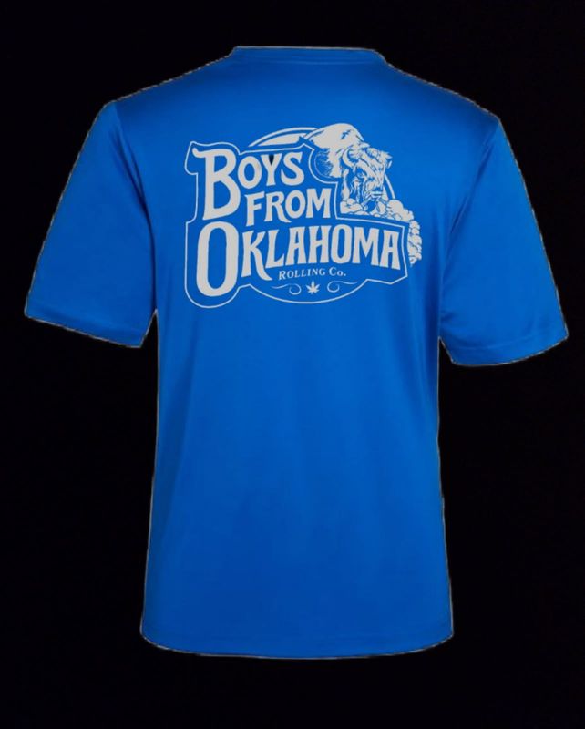 True Royal Front &amp; Back Logo Dri-Fit