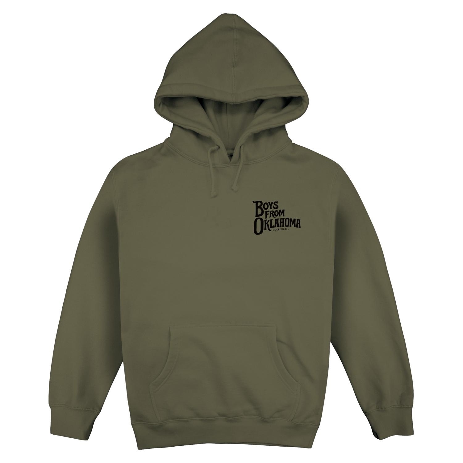 Front &amp; Back Logo Hoodie