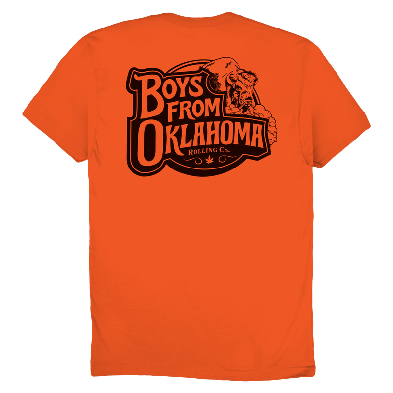 Orange Front &amp; Back Logo