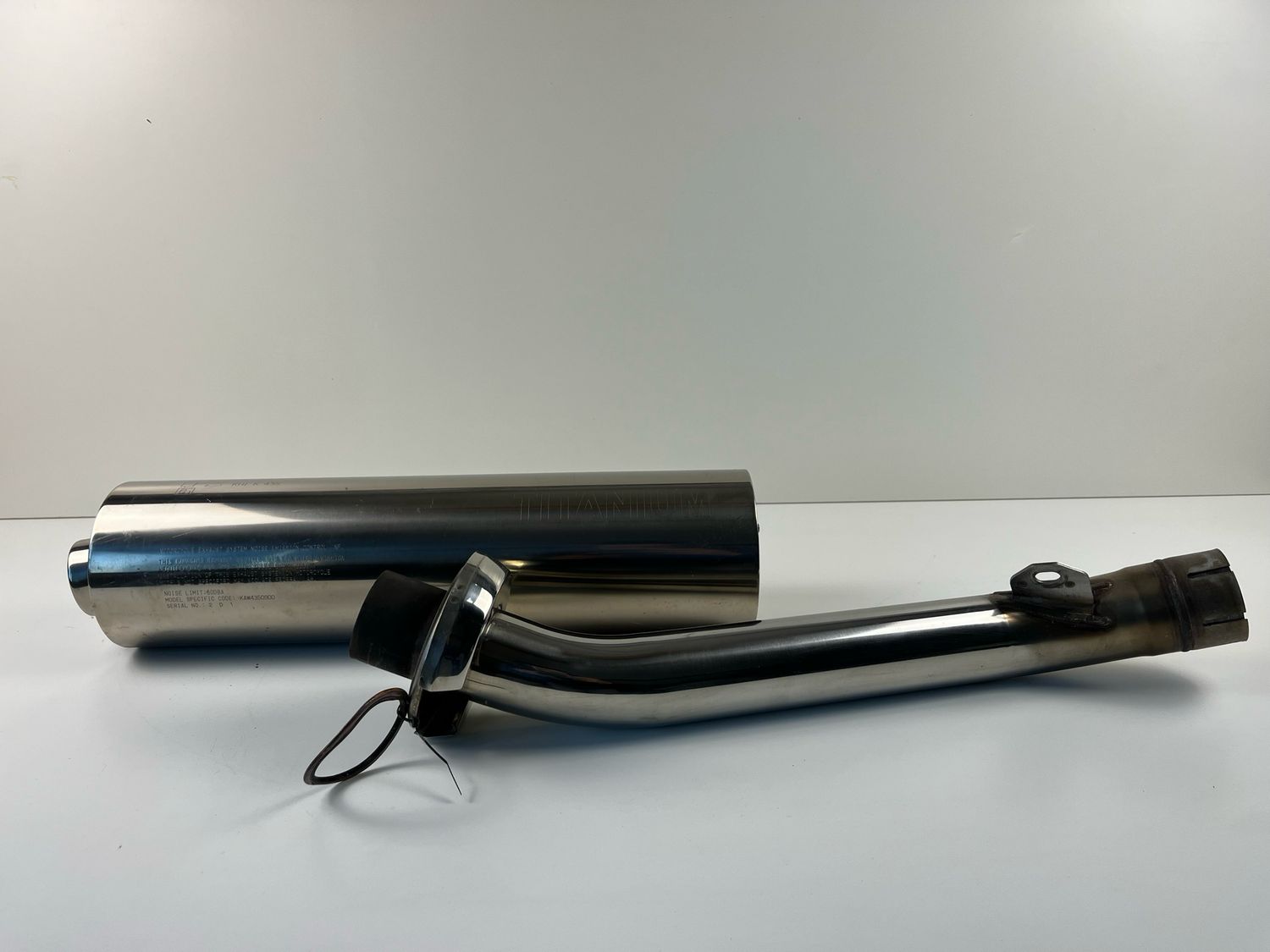 Kawasaki ZX9R Exhaust Muffler (including linkpipe)