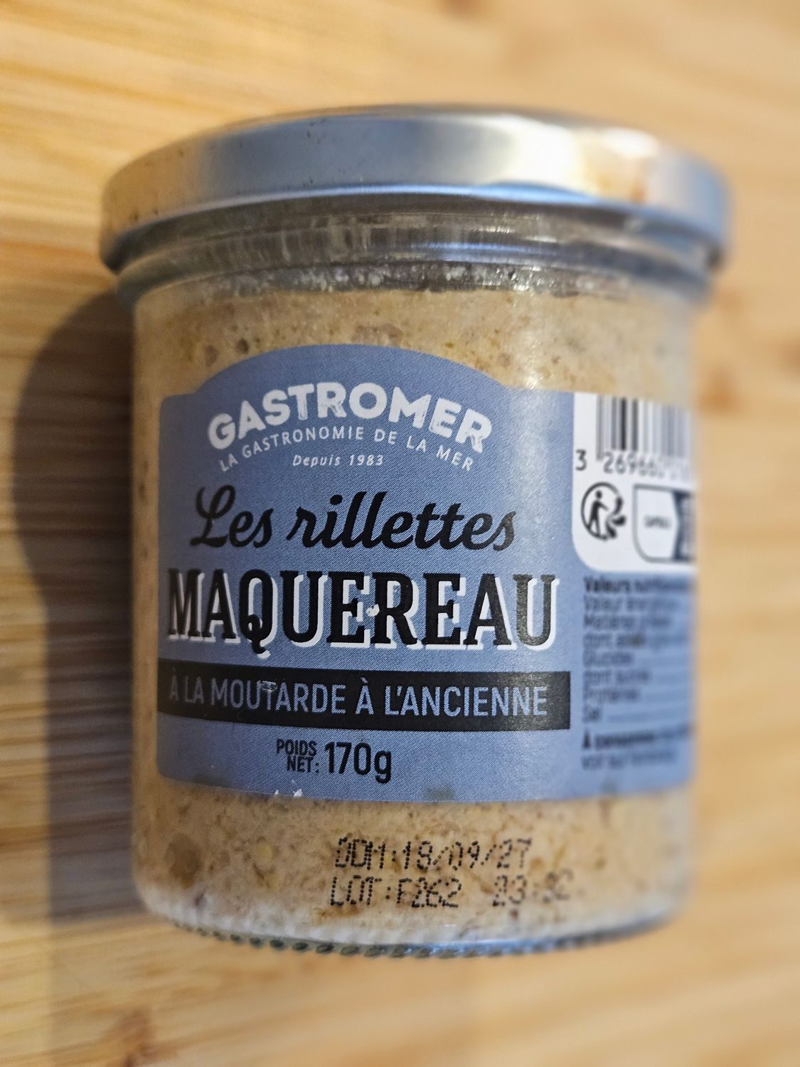 Les rillettes Maquereau