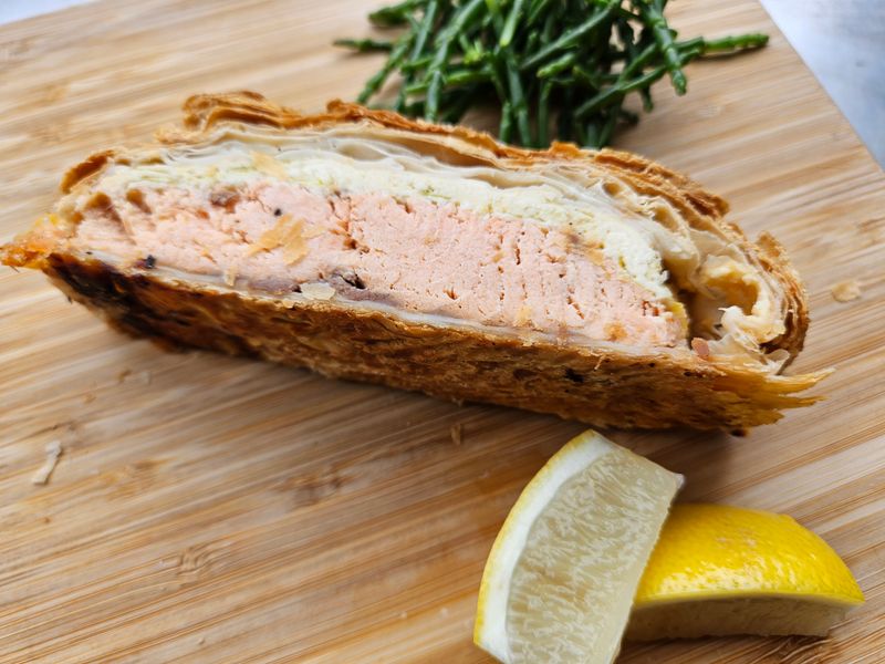 Salmon Encroute Salmon Encroute