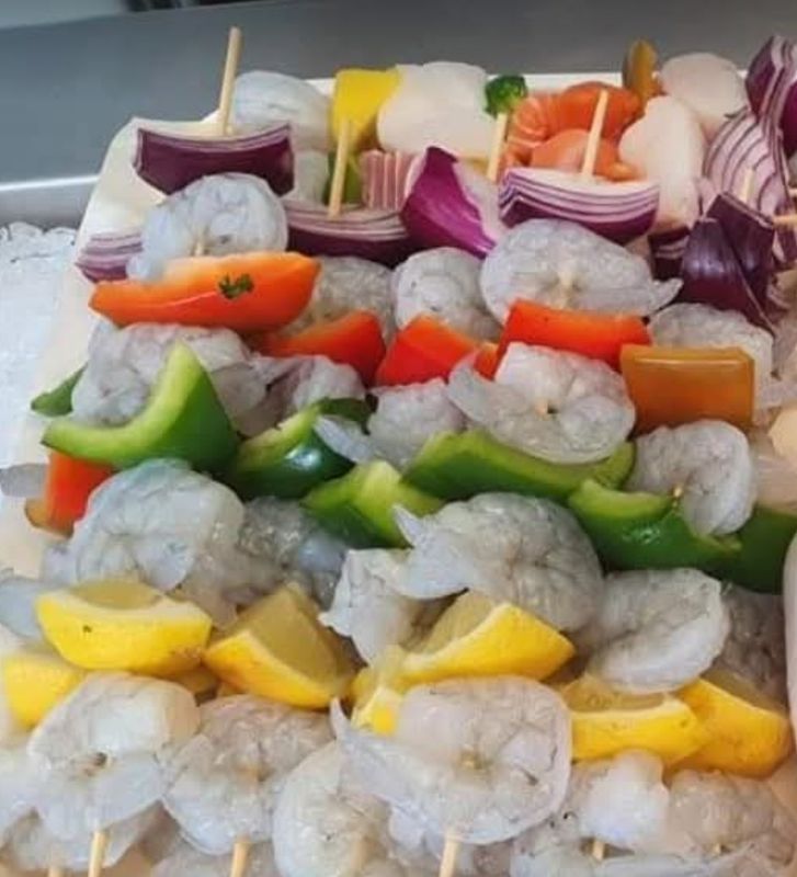 Prawn Kebabs Prawn Kebabs