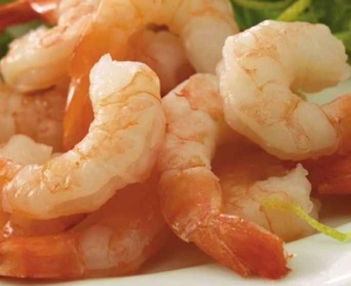 CPTO (Cooked, Peeled, Tail on) King Prawns 1kg FROZEN