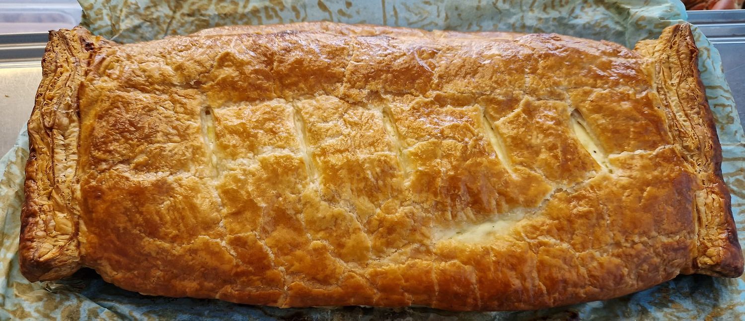 Whole Salmon Encroute