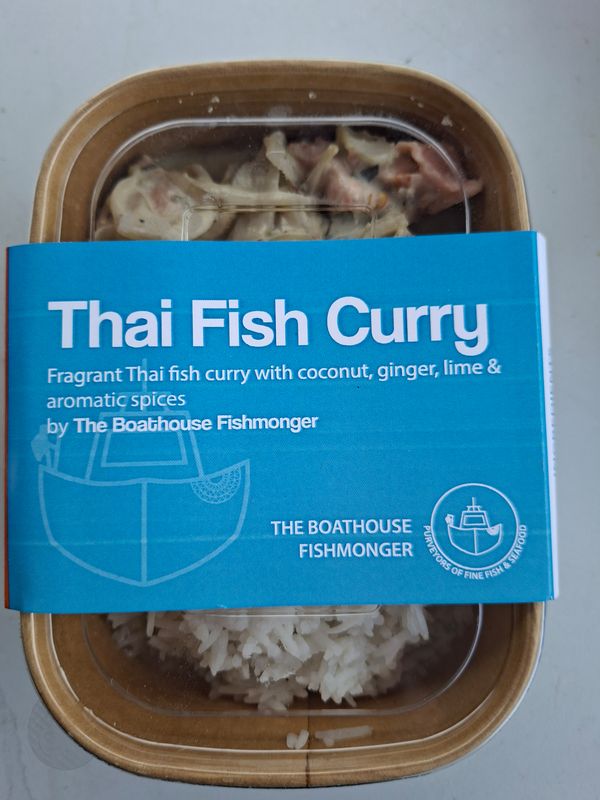 Thai fish curry Thai fish curry