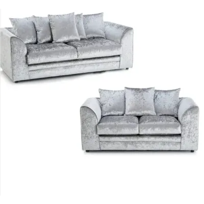 Dylan Crushed Velvet 3+2 Seater Sofa