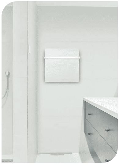 Badezimmerheizung 1000Watt, Steinoptik
