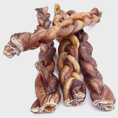 Tresse Bully Stick 12&quot; Faible Odeur JUMBO