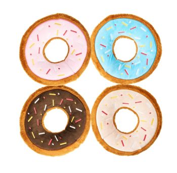 Beignet en peluche avec couineur