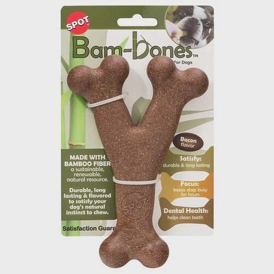 Jouet à mâcher en bambou - os en Y