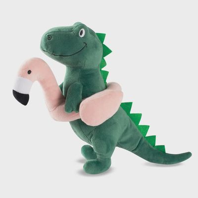 T-rex avec bouée toutou